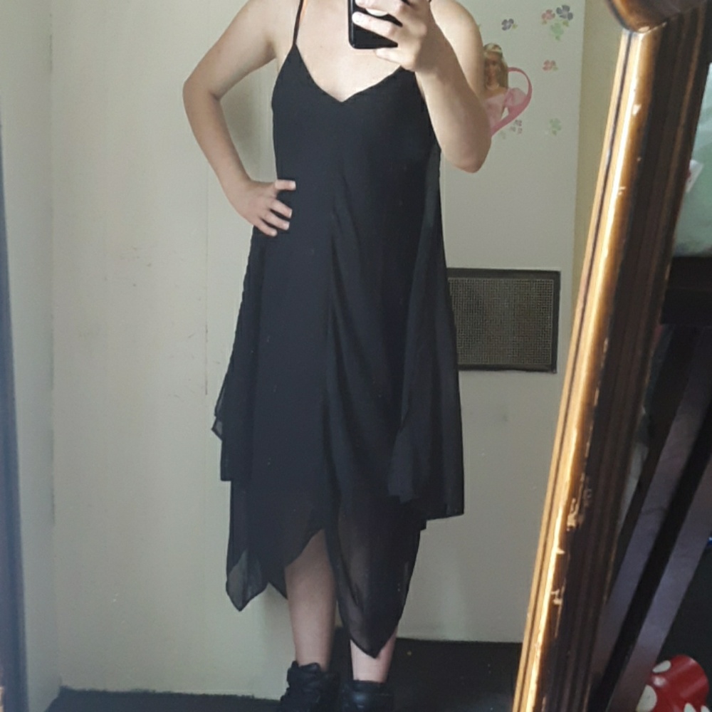 🖤👗My Michelle Formal Black Flowy Dress 🖤👗